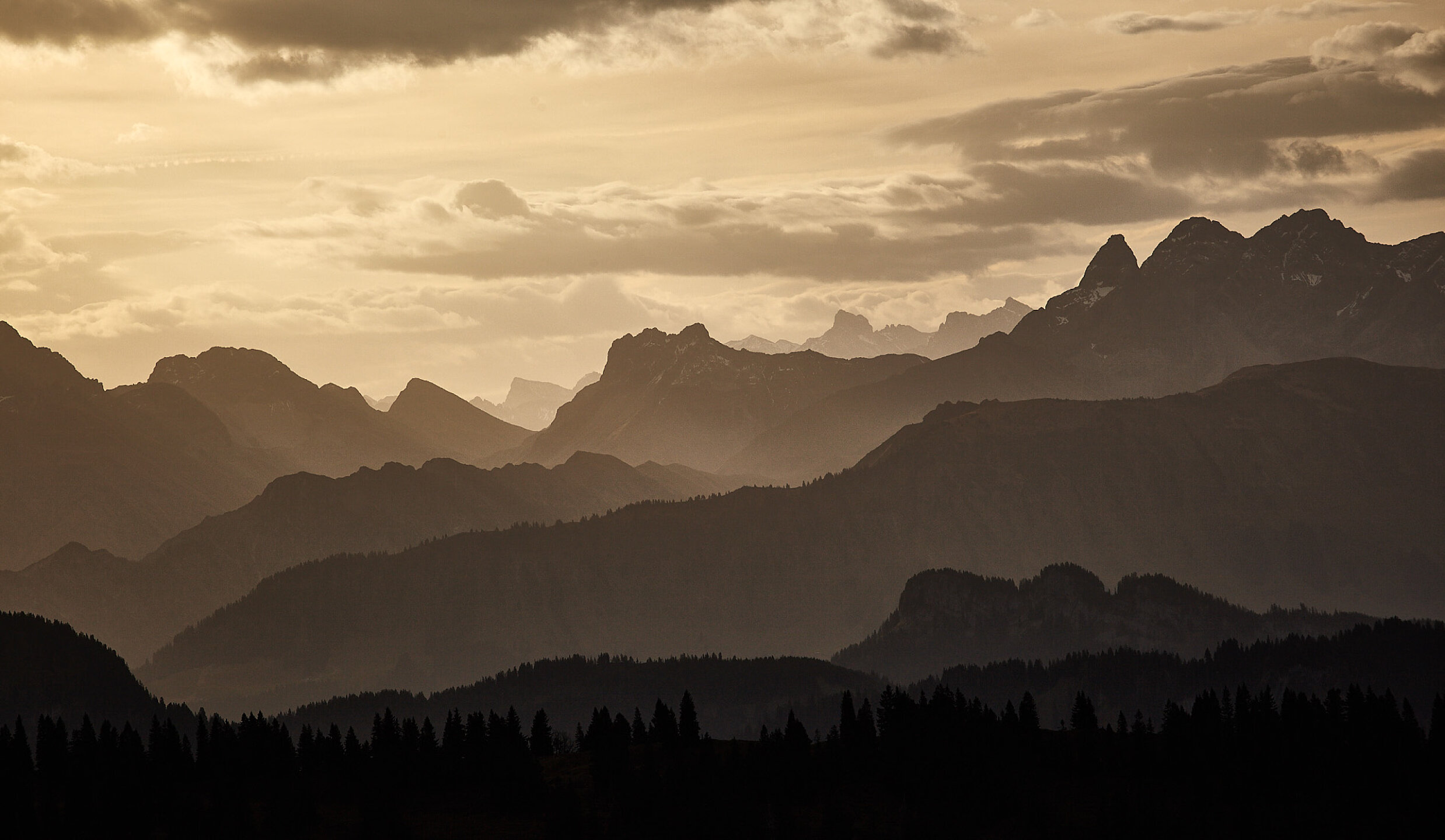 Landschaftsfoto Berge