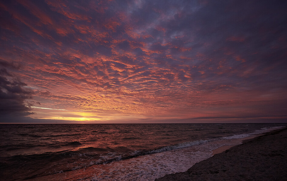 Meer Sonnenuntergang