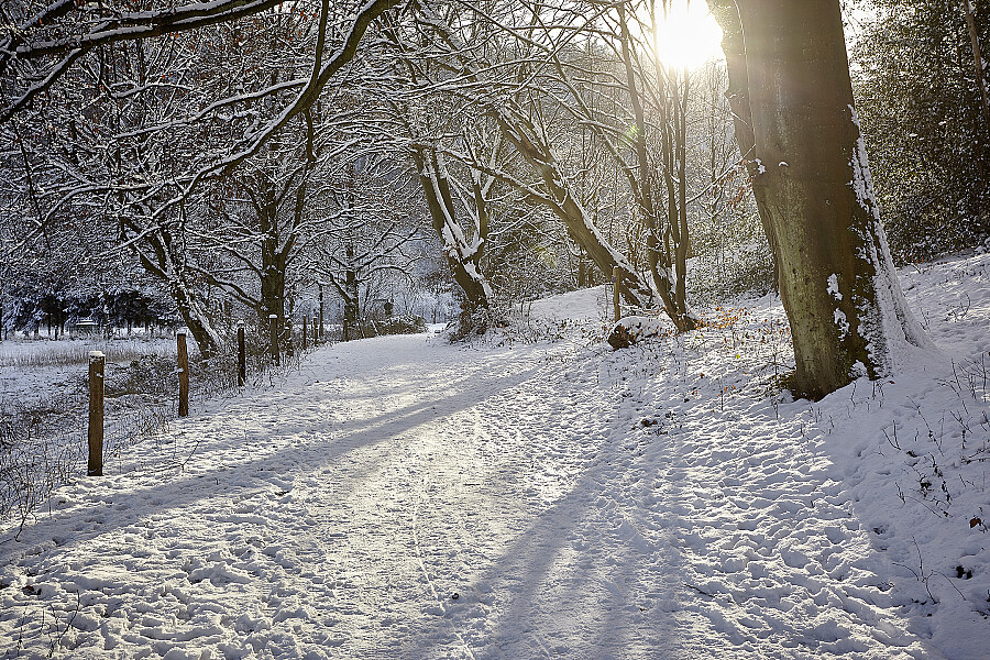 Bergisches Land  Winter