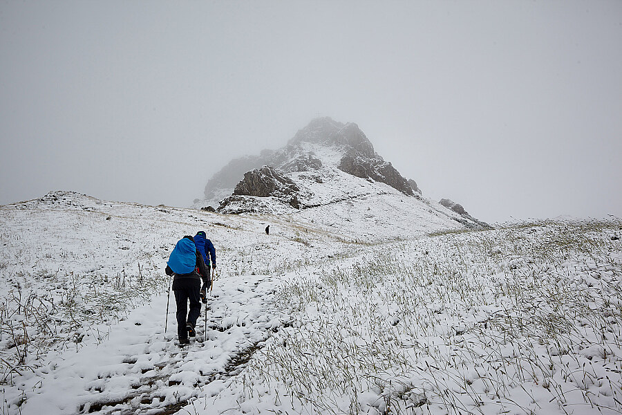 Landschaftsfoto Berge & Winter